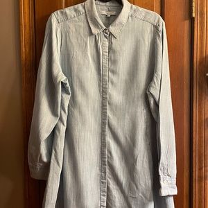 Tencel Chambray Tunic by Foxcroft NYC